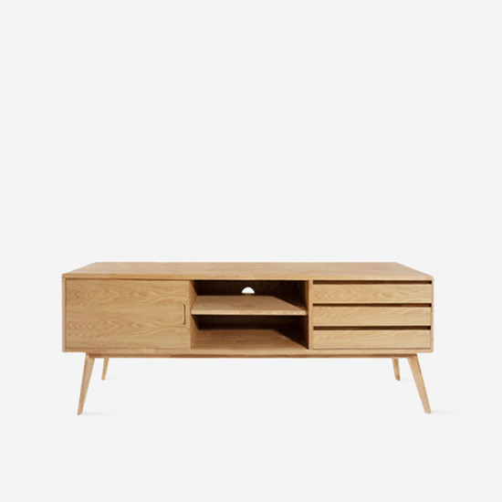 Charlie TV Board W160, Oak Charlie TV Board W160, Oak