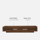 OAKI TV Cabinet, W160-250, Natural Walnut