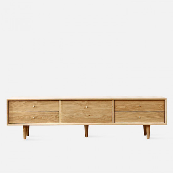 NOR TV Cabinet W150/180, Natural Oak NOR TV Cabinet W150/180, Natural Oak