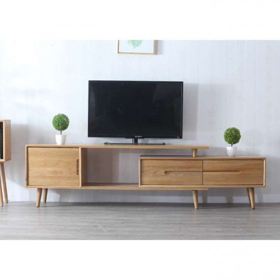 [SALE] ZIPLINE Extend TV Cabinet, Natural Oak