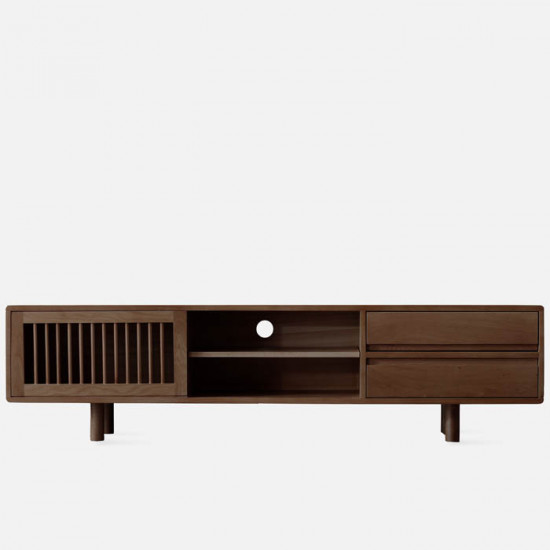 LINE TV Cabinet W180, Walnut Brown LINE TV Cabinet W180, Walnut Brown