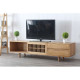 LINE TV Cabinet W180, Walnut Brown LINE TV Cabinet W180, Walnut Brown