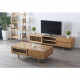 LINE TV Cabinet W180, Walnut Brown LINE TV Cabinet W180, Walnut Brown