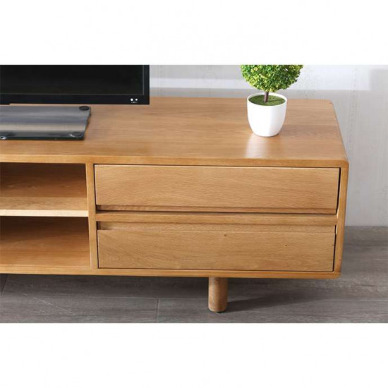 LINE TV Cabinet W180, Walnut Brown LINE TV Cabinet W180, Walnut Brown