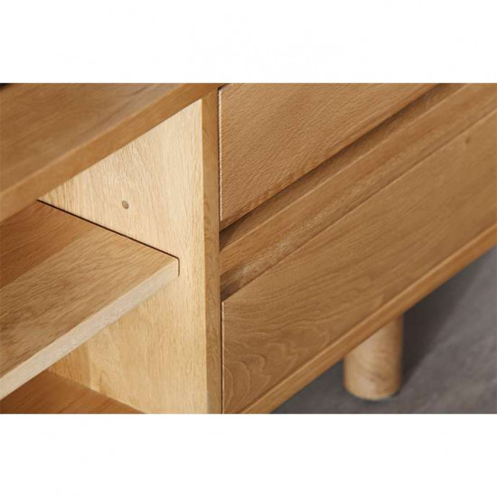 LINE TV Cabinet W180, Walnut Brown LINE TV Cabinet W180, Walnut Brown