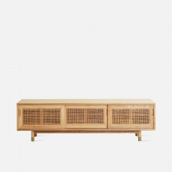 [SALE] SEN RATTAN TV Cabinet L180, Natural V.2 [1 left]