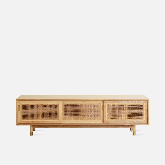 [SALE] SEN RATTAN TV Cabinet L180, Natural V.2