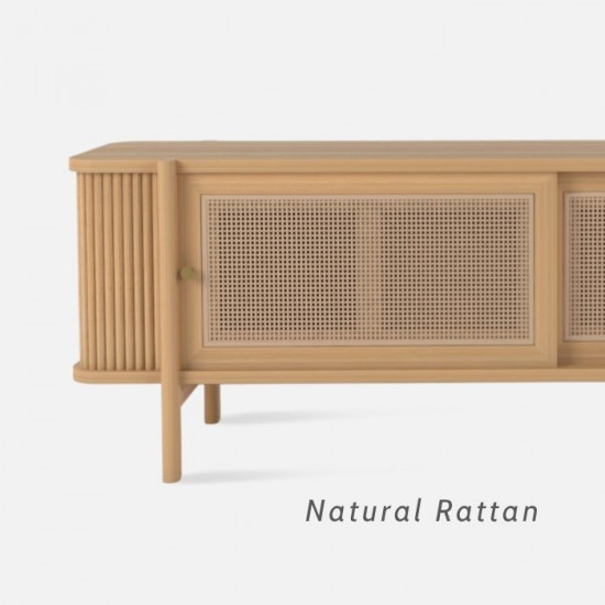 SEN RATTAN TV Cabinet L150/L180, WB SEN RATTAN TV Cabinet L150/L180, WB