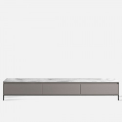 DINO Sintered Stone TV Cabinet, L200, Armani Grey