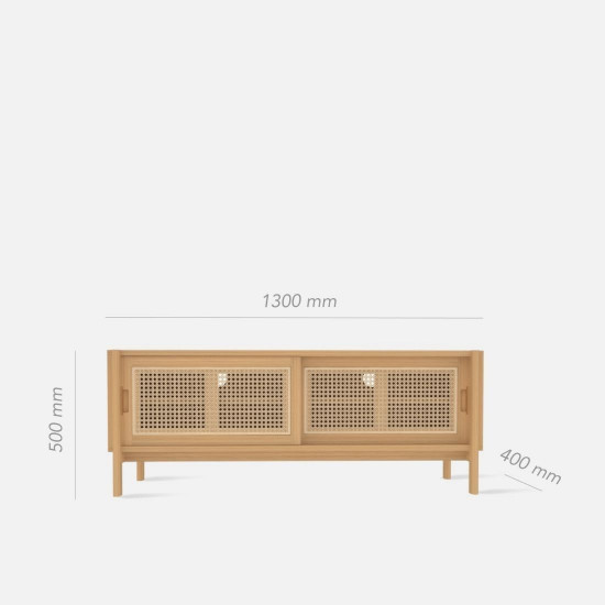 [SALE] SEN RATTAN TV Cabinet L130 [last one] 