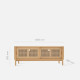 [SALE] SEN RATTAN TV Cabinet L130 [last one] 