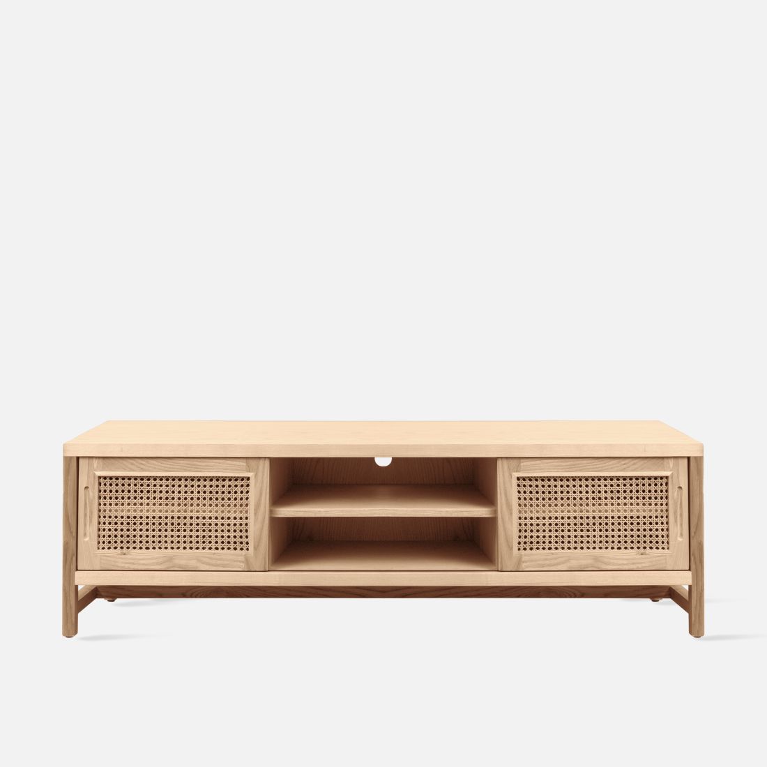 SEN RATTAN TV Cabinet, Natural Ash, L140 (Last one)