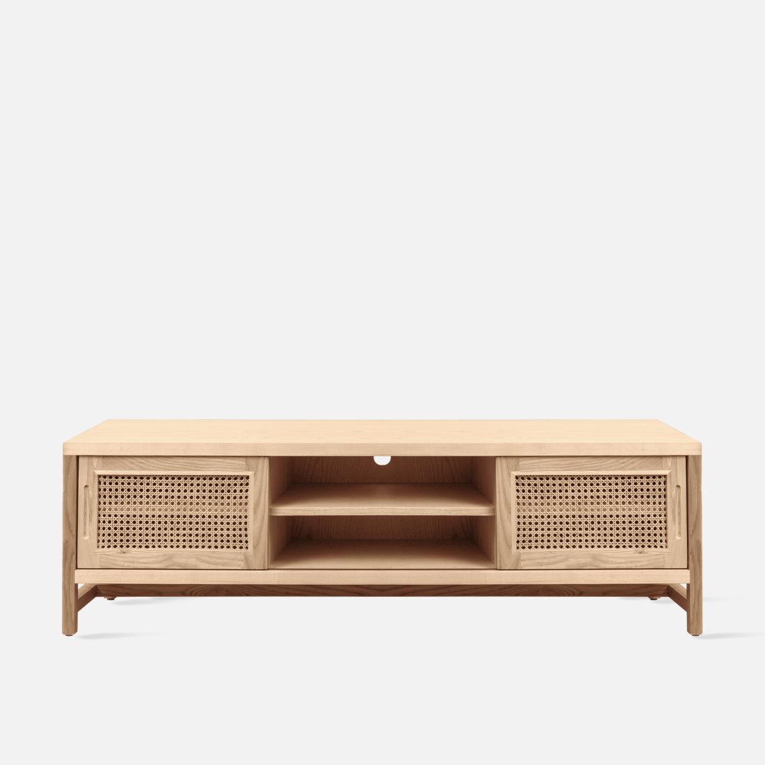 SEN RATTAN TV Cabinet, Natural Ash, L140 (Last one)