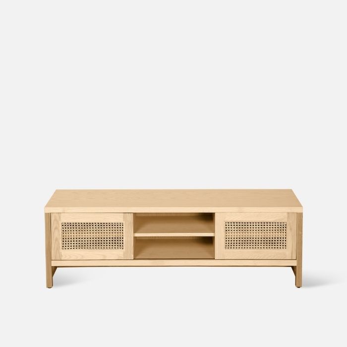 SEN RATTAN TV Cabinet, Natural Ash, L140 (Last one)