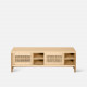 SEN RATTAN TV Cabinet, Natural Ash, L140 (Last one)