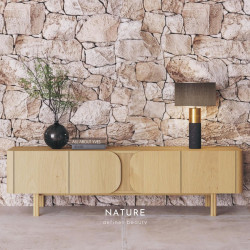 COHEN TV cabinet, L160, White Wash Ash [2 left]
