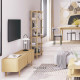 COHEN TV cabinet, L160, Natural walnut [1 left]