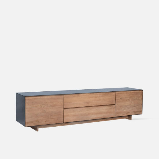 KAMI TV Cabinet L180, Reclaimed Wood (Display)
