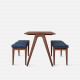 SEN Minimal Bench, Walnut Brown SEN Minimal Bench, Walnut Brown