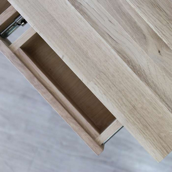 PIECE CURVE Console - Light Natural Oak L80 [Display]