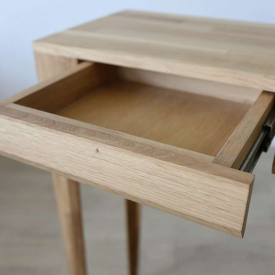 [Sale] PIECE CURVE Console - Light Natural Oak