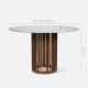 CODE Dining Table with Marble Top, D120 [Display]