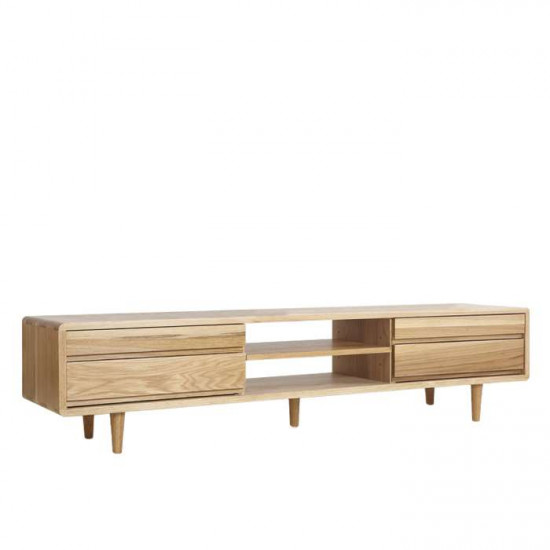 [Sale] Double Dip TV Board, Walnut