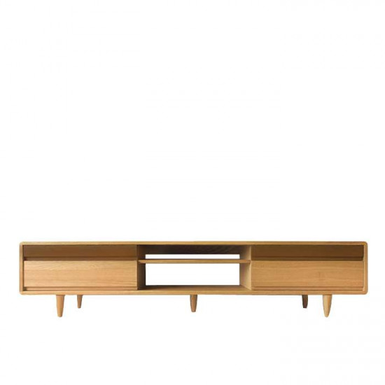[Sale] Double Dip TV Board, Walnut