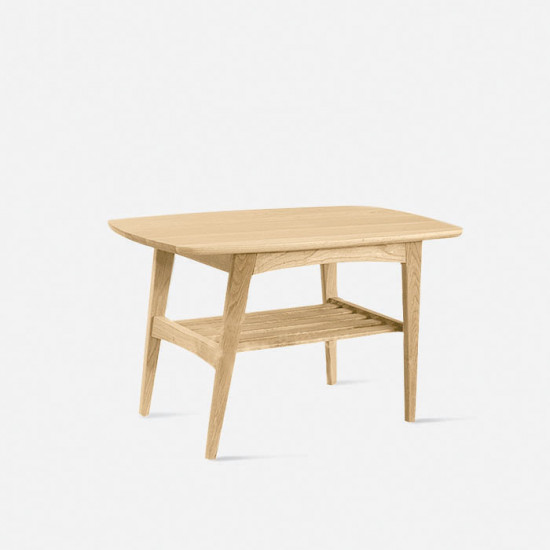 Danish Coffee Table L75, Oak