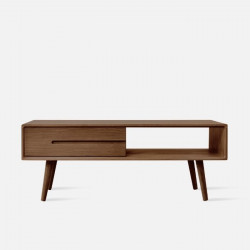 ZIPLINE Coffee Table, W105/120/130, Walnut [SALE]