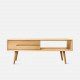 ZIPLINE Coffee Table, W105/120/130, Oak [SALE]
