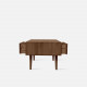 ZIPLINE Coffee Table, W120, Walnut [SALE]