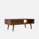 ZIPLINE Coffee Table, W120, Walnut [SALE]