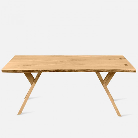 Willow Live Edge Table, L135-190 Willow Live Edge Table, L135-190