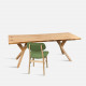 Willow Live Edge Table, L135-190 Willow Live Edge Table, L135-190