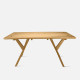 Willow Live Edge Table, L135-190 Willow Live Edge Table, L135-190