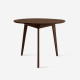 Tri Table, D70-90, Walnut Tri Table, D70-90, Walnut