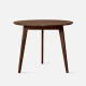 Tri Table, D70-90, Walnut Tri Table, D70-90, Walnut