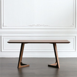 Horn Table L120-180, Walnut