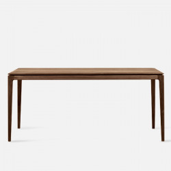 MOON Dinning Table, L110-150, Natural Ash/ Natural walnut