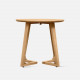 Horn Round Table D80, Oak Horn Round Table D80, Oak