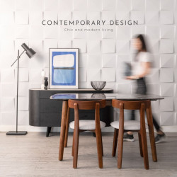 NOVA Marble Table, Dark Grey, L160 [Newly Displayed] 