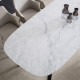 NOVA Marble Table V2, White, L140 - L240 NOVA Marble Table V2, White, L140 - L240