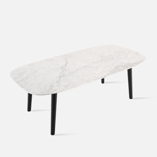 NOVA Marble Table V2, White, L140 - L240 NOVA Marble Table V2, White, L140 - L240