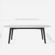 NOVA Marble Table V2, White, L140 - L240 NOVA Marble Table V2, White, L140 - L240