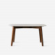 NOVA Marble Table V2, White, L140 - L240 NOVA Marble Table V2, White, L140 - L240