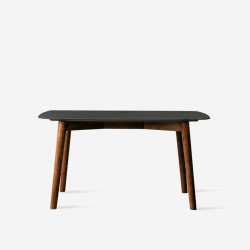 NOVA Marble Table V2, Dark Grey, L140 - L240