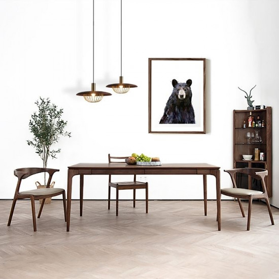 FAYE Pendant, Natural Walnut FAYE Pendant, Natural Walnut