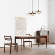 FAYE Pendant, Natural Walnut FAYE Pendant, Natural Walnut
