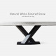 NORTON Sintered Stone Table, L130-220, Snow white NORTON Sintered Stone Table, L130-220, Snow white